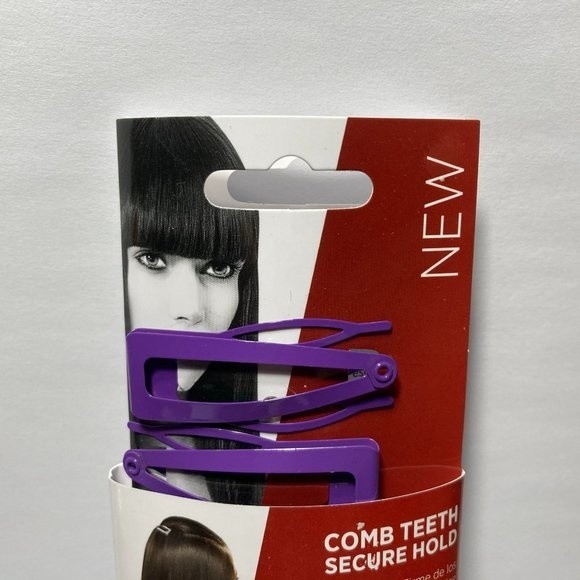 Vidal Sassoon Hair Clip Barrettes Secure Hold 4pks main image 4